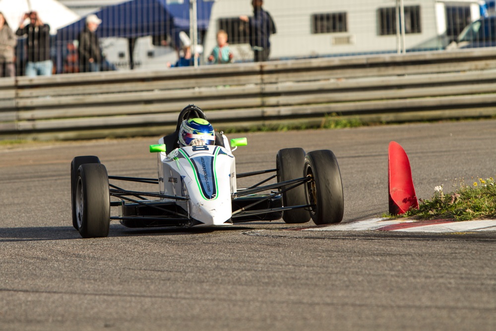 Michael fandt vejen til et Danmarksmesterskab i Formel Ford
(Foto: Gripping Media)